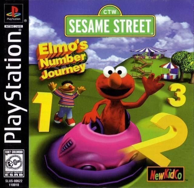 Elmo's Number Journey  [SLUS-00622] (USA) Game Cover
